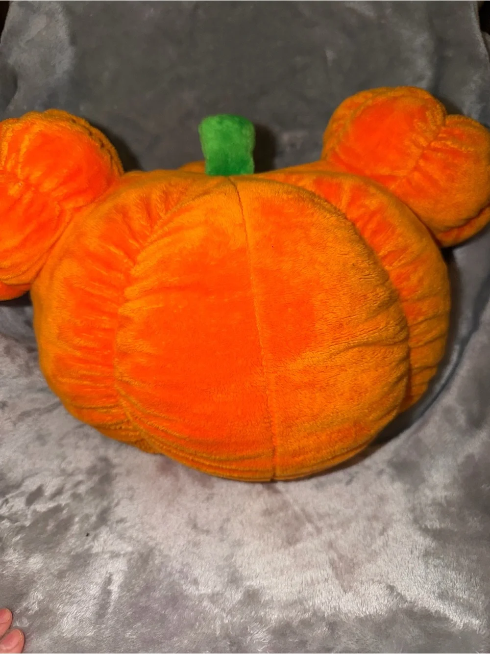 Disney Mickey Mouse Halloween Pumpkin Plush Pillow Jack-o'-lantern Set Of 2